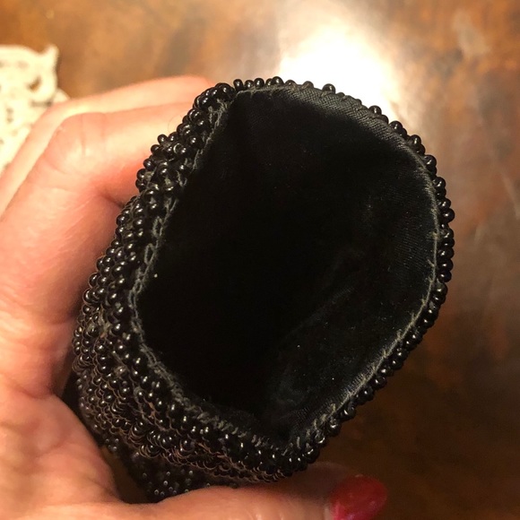Vintage Black Beaded Eyeglass Case - Picture 4 of 4